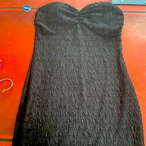 Black lace stretchy dress - super comfortable
